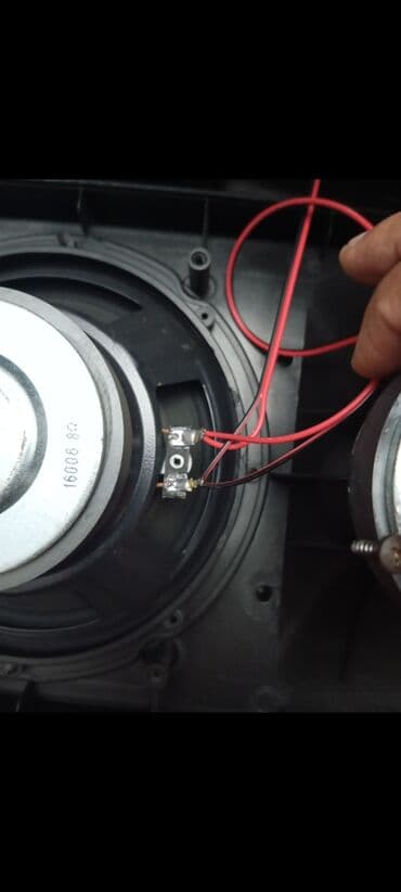 TV və video: İki ədəd passiv akustik səs kolonkası (pair) - Korpus: sərt plastik — 3