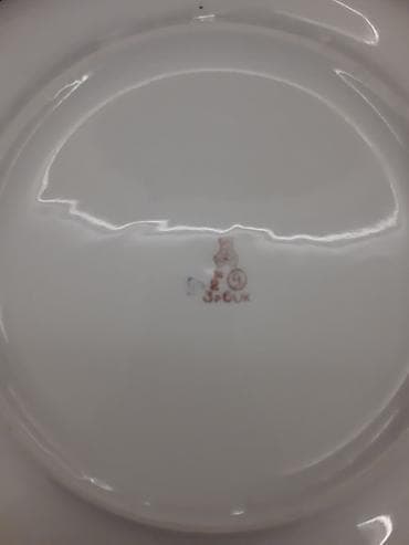 Кухонные принадлежности: Тарелки, Набор из 2 шт., цвет - Белый, Фарфор, Россия — 3