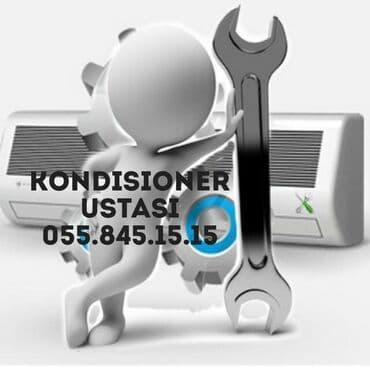 paltar yuyan usta: Hernov kondisionerleri zemanetli temiri sokulub qurasdirilmasi — 1