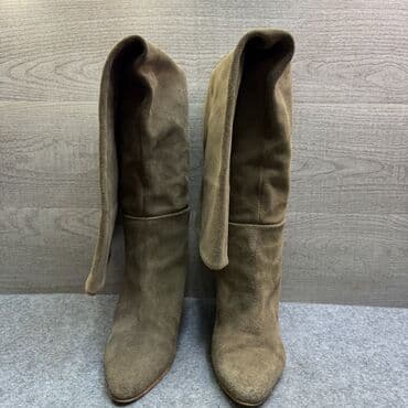 sapaşki modelleri 2021: Uzunboğaz, Zara, Ölçü: 37, rəng - Qəhvəyi, İşlənmiş — 2