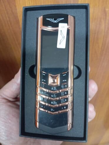nokia 6100 корпус: Vertu Signature Touch, rəng - Qəhvəyi — 1