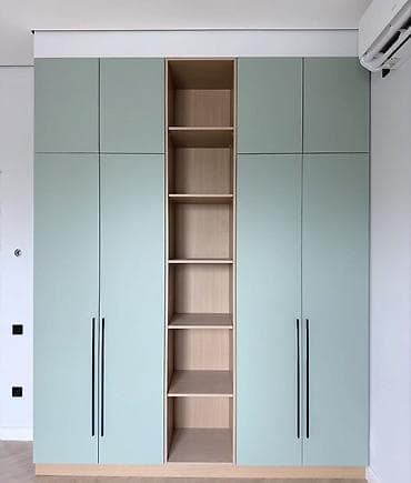 Mebel dəsti – giriş/yataq otağı üçün funksional həll - İki tərəfli