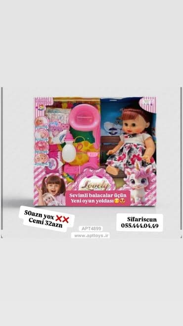 кукла монстер хай: 🌸✨ Sevimli balacalar üçün yeni oyun yoldaşı! ✨🌸 👶 "Lovely Baby" kukla — 1