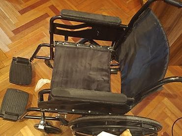 Digər tibbi məhsullar: Təkərli əlil arabası – universal model - Rəng: qara - Konstruksiya — 2