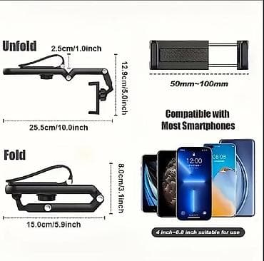Telefon üçün tutacaq U98 Çatdırılma Və Quraşdırılma Bizim Və Sizin — 3