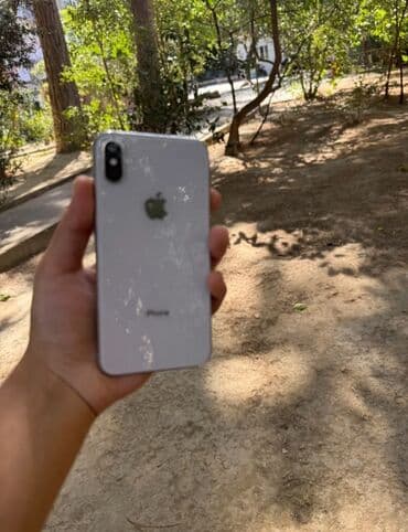 экран: IPhone X, 256 ГБ, Серебристый, Face ID — 1