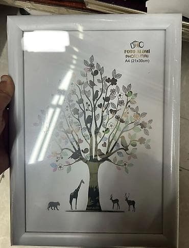 trafaret nədir: Foto çərçivələri və sertifikat çərçivələri dəsti - Müxtəlif ölçülər — 4