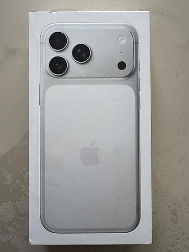 iphone 16 azərbaycan: IPhone 17 Pro Max, 512 GB, Gümüşü — 1