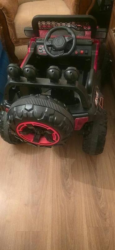 qolf car: Uşaq üçün elektrikli jeep maşın – XP 1000 4x4 - Korpus: parlaq — 5
