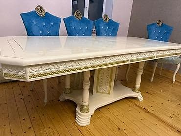 Qonaq otağı üçün, Açılan, 8 stul