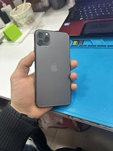 IPhone 11 Pro Max, Space Gray, Qırıq lalafo.az -da IPhone 11 Pro Max, Space Gray, Qırıq