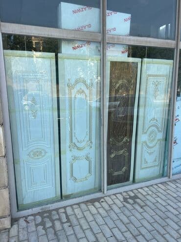 Darvazalar və aksesuarlar: Plastik qapı pencere sifarişi Qalın demirle ve keyfiyyetli — 2