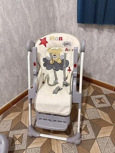 Yemək masaları, oturacaqları: Uşaq yemək stulu – Baby Home Az istifadə olunub - Qatlana bilən — 2