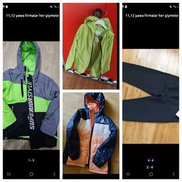 Məktəbli forması: Uşaq geyimləri – 10–12 yaş aralığı - Markalar: Waikiki, DeFacto və — 7