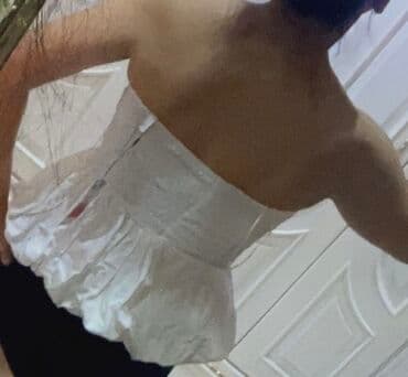 qadın koftaları: Sviter, Stradivarius, L, rəng - Ağ — 2