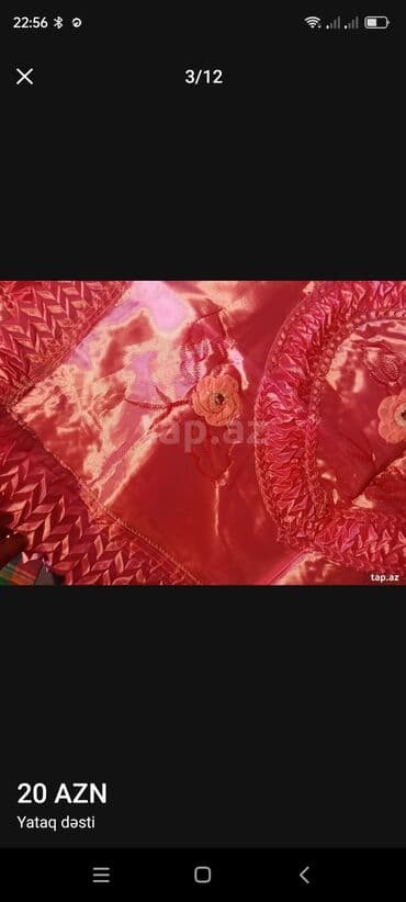 yastiq uzu: Yataq üçün Yeni rəng - Çəhrayı Yataq örtüyü, Pulsuz çatdırılma — 10