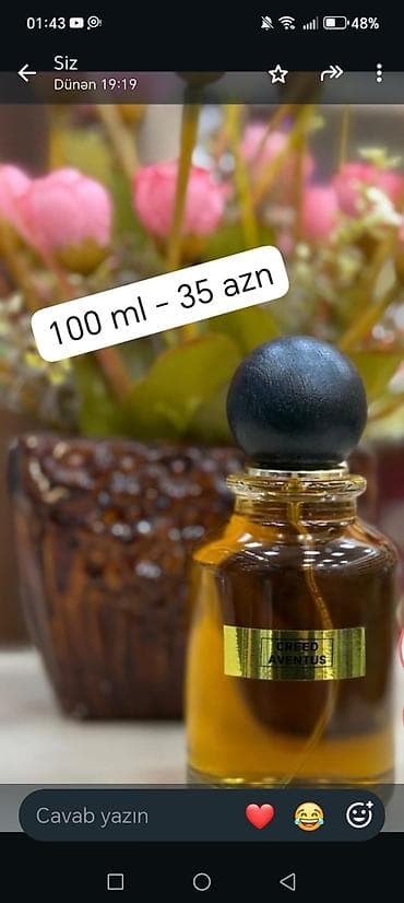 Parfüm yağları – müxtəlif ətir nüansları ilə Həcm və qiymətlər — 3