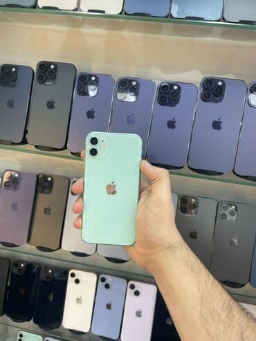 IPhone 11, 64 GB, Yaşıl, Face ID