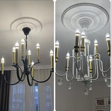 lanpalar: Çılçıraq, 10 və daha çox lampa — 1