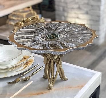 aksa: MONDO şirniyyat/fruit tavası – zərif dekorativ stend Yenidir!qutu — 2