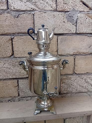 Самовары: Samovar satilir super vezyetdedi göz qabağindadi 4 qıç di üstünde dem — 3