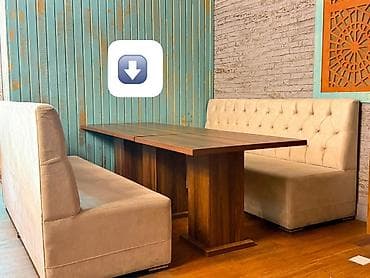 restoran stolu: 6 eded kafe ucun masa 1×1 Cox.az istifade edilib Qiymet 1 ededi 60 — 1