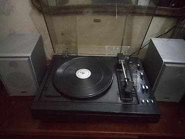 граммофон купить: Elektrofon Radiotexnika 301 stereo + ikidən dinamik tam ishlək — 2