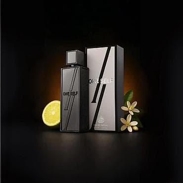 modelform universal: ONE SELF – Eau de Parfum - Şık mat qara flakon və minimalist dizaynlı — 1