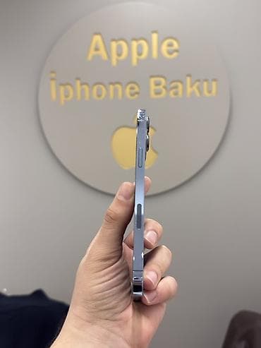 ikinci el 14 pro max: IPhone 13 Pro Max, 256 GB, Sierra Blue, Zəmanət, Simsiz şarj, Face ID — 2