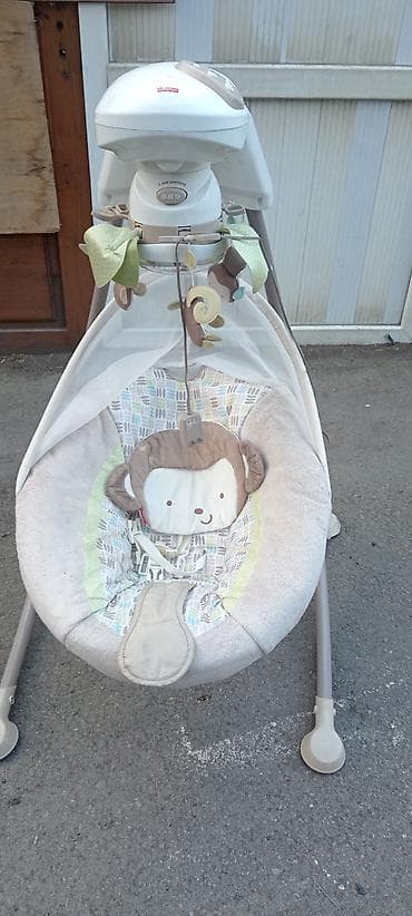 usag yellencek: Oğlan və qız üçün, Beşik, Yellənmə mexanizm ilə — 3