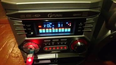 i8 mini 2: Maqnitofon Funai. Böyük ölçüdə, yüksək səsli. 2 kasset, 3 disk, usb və — 3