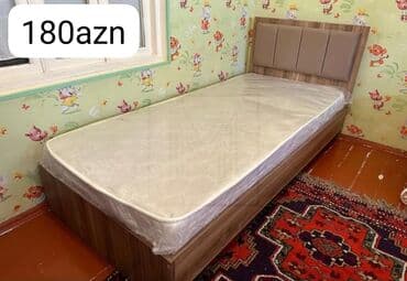 laminat qiyməti: Yeni, Təknəfərlik çarpayı, Bazasız, Matras ilə, Siyirməsiz — 3