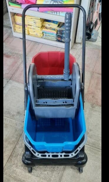 švabra: Temizlik vedre tekerli temizlik araba vedreli tekerli pol vedre — 3