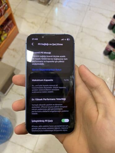 azercell yeni nomreler: IPhone 13 mini, 256 GB, Mavi, Simsiz şarj, Face ID — 6