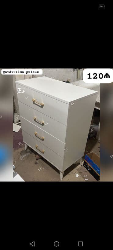 güzgü ilə çekmeceli sinə: Yeni, Güzgüsüz, Azərbaycan — 8