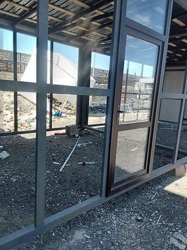 Modul tipli vitrinli stend/pavilon - Metal karkaslı konstruksiya