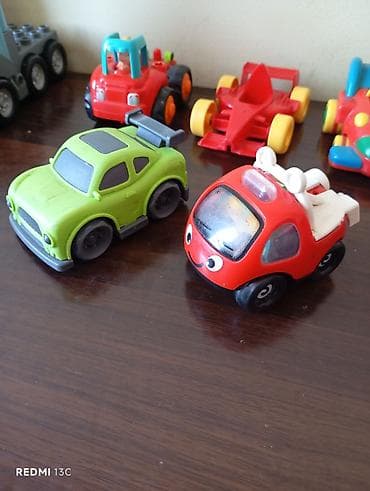 oyunca: Uşaq üçün oyuncaq avtomobil dəsti - 7 ədəd müxtəlif model oyuncaq — 5