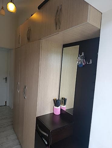 dəhliz dolablari: 5 qapı, Güzgülü, Qəhvəyi, Digər material, Açılan, Düz dolab — 2