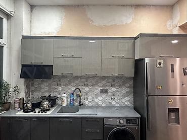 moyka şkafi: Mətbəx mebeli dəsti – modullu, müasir dizayn Tərkib və ölçülər: - — 1