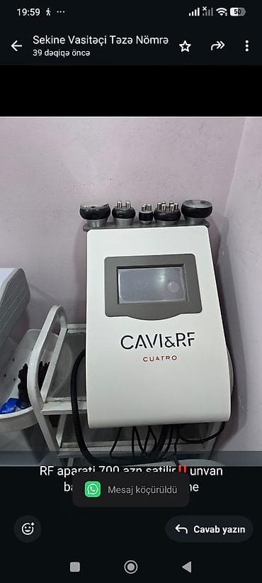 zepter: RF aparati 700 azn satilir‼️unvan bakixanov n0332i sekine — 1