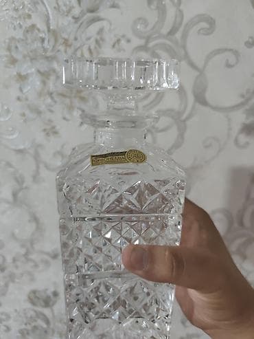 Bohemia kristal viski dəsti - Orijinal BOHEMIA, Çexoslovakiya — 4