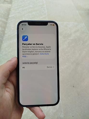 electronics iphone: IPhone 12, 64 GB, Mavi, Face ID — 3