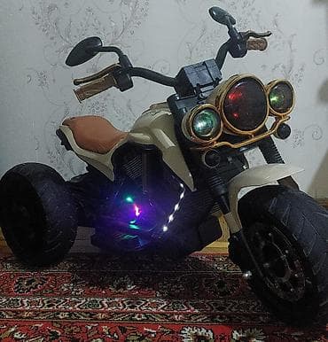 Uşaq üçün elektrik maşınları: Irada89 Motocikl satilir Qiymet 150 man 1 aydir alinib.Sadece usaq — 1