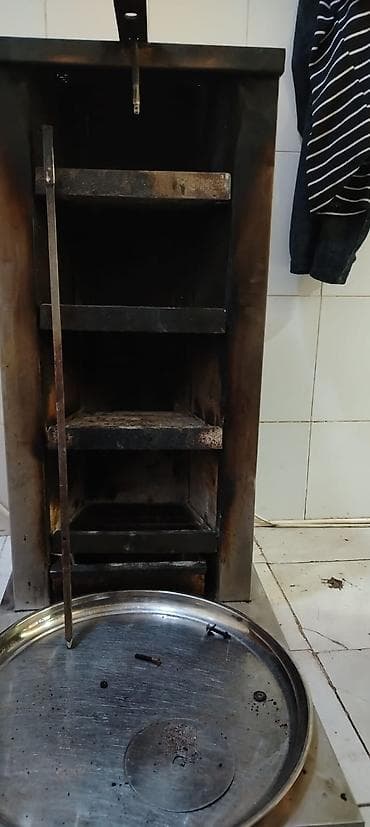Paslanmayan poladdan hazırlanmış şiş kababı aparatıdır (şaşlıq/şiş — 3