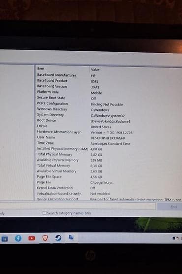 acer nitro 1: HP 250 G8 Notebook PC noutbuk. Əsas xüsusiyyətlər: - Marka: HP - — 1