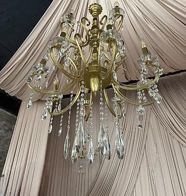 Çılçıraq, 10 və daha çox lampa, Metal — 2