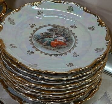 hoffmayer столовые приборы: Обеденный набор, Фарфор, 12 персон, Германия — 5