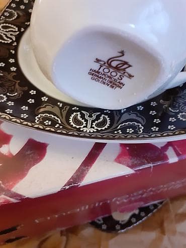 Чайный набор, цвет - Белый, Фарфор, Германия — 1