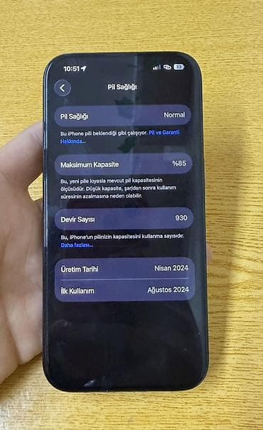 iphone xs max satilir: IPhone 15 Pro, 128 GB, Graphite — 6