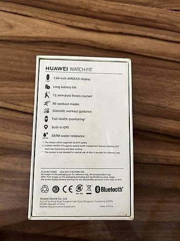 android saat: Yeni, Smart saat, Huawei, Sensor ekran, rəng - Qara — 6